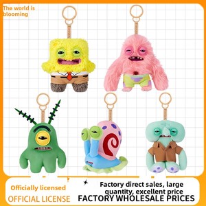 Portachiavi Blind Box in Peluche Collezionabile SpongeBob: Mostro Dentato, Patrick, Squiddi, Gary, Plankton - Ciondolo per Borsa - Product Image 2