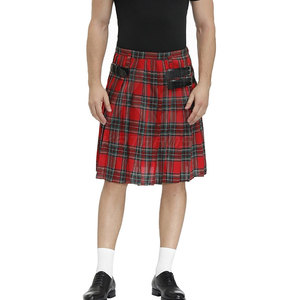 Nouvel arrivage de kilts à tartan en coton kilts à tartan respirants pour hommes kilts à tartan confortables pour hommes - Product Image 3