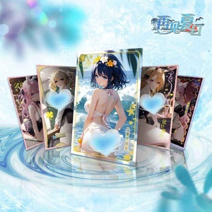 36 caja A5 AB caso adiós verano belleza diosa historia Waifu CCG tarjeta Anime Sexy traje de baño chica colección tarjeta - Product Image 6