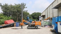 ZGYX 416T-1 Foreuse à moteur diesel pour fondations photovoltaïques à surface séparée, pour l'exploitation minière, profondeur max. 10m, diamètre de forage 90-115mm