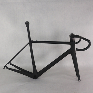 NEW Carbon Fiber <b>Frame</b> T800/T1000 Bike Frameset Di2 Compatible All Inner Cable Road <b>Frame</b> Black Matte FM629 - Product Image 1