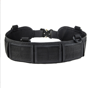 Ceinture tactique camouflage DFB1206 pour hommes, en nylon, pour activités de plein air, combat, avec boucle en métal, ceinture Molle, pour la chasse, la randonnée, les sports - Product Image 2