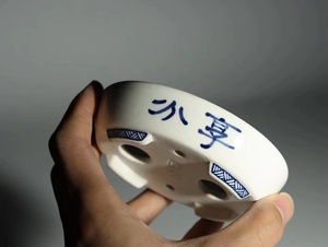 หม้อบอนไซวาดด้วยมือรูปไข่คลาสสิกหม้ออีซิง - Product Image 5