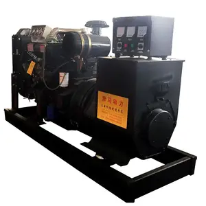 Grupo electrógeno diésel de 100kW, máquina Weifang, motor de cobre, filtro ISO9001, sistema de refrigeración por agua portátil, interruptor automático