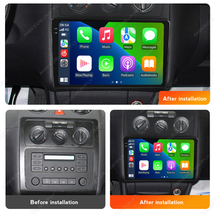 MEKEDE MS Android 8 + 128G vídeo del coche para VW <span class=keywords><strong>Caddy</strong></span> 3 2004-2010 Radio de coche reproductor Multimedia navegación estéreo GPS 360 Cámara - Product Image 2