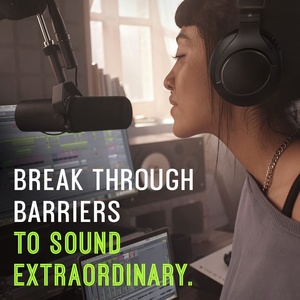 Dynamic Wired <b>Microphone</b> for High-Quality Podcasting with Cardioid Pickup Pattern and Excellent Background Noise Rejection - Product Image 2