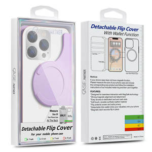 Funda de Cuero Tipo Cartera con Patrón Personalizado para iPhone 16/16 Pro Max Galaxy A14/A15/A35, Carga Inalámbrica, Cierre de Cremallera para Tarjetas - Product Image 3