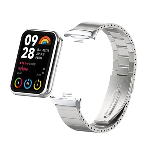<span class=keywords><strong>Bracelet</strong></span> en <span class=keywords><strong>cuir</strong></span> léger intercoloré pour <span class=keywords><strong>bracelet</strong></span> Xiaomi Mi Band 8 9 - Product Image 3