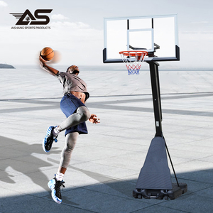 Support de panier de basket portable réglable pour <span class=keywords><strong>junior</strong></span> et enfants Entraînement en plein air et équipement de terrain parfait pour le jeu - Product Image 4