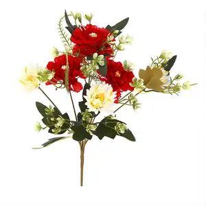 Wholesale European Style Artificial flowers Vintage Decorative Flowers For Wedding Decor