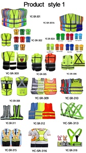 Gilet haute visibilité vestes réfléchissantes gilet de moto gilet de protection à rayures réfléchissantes avec veste de <span class=keywords><strong>s</strong></span>écurité pour vélo - Product Image 5