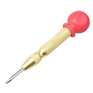 Automatic Center Punch Metric Industrial Metalworking Tool With Spring Mechanism For Steel <b>Plastic</b> Wood Wall - Product Image 5