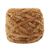 Benang Rajut Tebal Akrilik Campuran Beludru Salju Grosir 200g Bola Benang Rajut Tangan untuk Syal Topi Sweater Tas Bantal Boneka