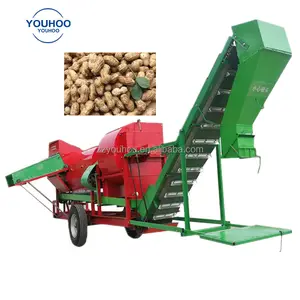 High capacity groundnut harvesting machine peanut picker picking machine for wet or dry peanut