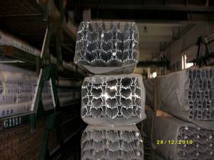 Profilé de clôture en aluminium anodisé, <span class=keywords><strong>100x100</strong></span>, plusieurs tailles disponibles - Product Image 5