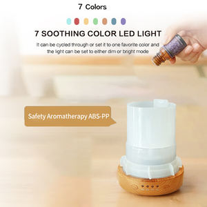 Difusor de grano de madera Humidificador de <span class=keywords><strong>aroma</strong></span> Humidificador de aceite de maceta eléctrica portátil con 1 año de garantía - Product Image 5