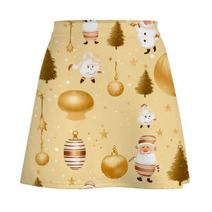 Minifalda de tubo gótica con imagen personalizada, talla XS, LICRA transpirable, nailon, lino, volantes, decoración disponible, Midi corto, estampado Digital teñido liso - Product Image 2