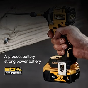 DEWALT DCB205 20V 6.0Ah 배터리, 45 분 만에 고속 충전, 핸드 진공/그라보 리프터에 맞는 극한 온도 저항 - Product Image 4