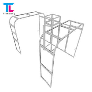 Présentoir portatif Tianlang-12 de salon commercial de 3x3m avec le mur rétroéclairé de caisson lumineux IdealBackdrop pour des salons commerciaux - Product Image 2