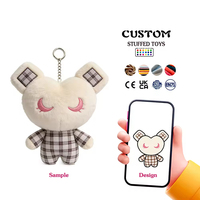 Jouet en peluche personnalisé en nylon, design sur mesure, technique de broderie en coton PP pour les occasions d'anniversaire - Service OEM/ODM disponible