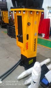 Martillo hidráulico SB 60 para excavadoras 15-18 toneladas Caja nueva con motor central y componentes de motor para retroexcavadoras" - Product Image 6