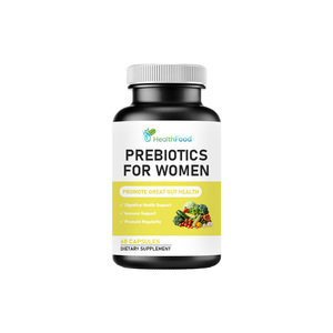 Cápsulas de Prebióticos Orgánicos de Fábrica, Promueven la Salud Intestinal, Potente Antioxidante, Formulado para Mujeres, Suplemento de Fibra en Pastillas - Product Image 1