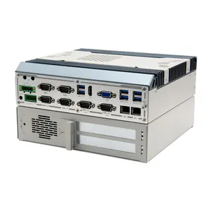 LGA1151 SIM 5G Machine Vision Industrial Computer dual PCIE Rail Type Dual Gigabit Ethernet Industrial Control Host PC