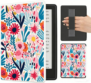 Funda Personalizada para <span class=keywords><strong>Kindle</strong></span> de 6 Pulgadas 2024 2022 (11.ª Generación) con Correa de Mano C2V2L3, Cubierta Protectora Magnética Trasera - Product Image 2