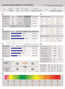 Máquina Analizadora de Grasa <span class=keywords><strong>Corporal</strong></span> con Soporte Vertical Estable, Base Antideslizante, BIA, Pruebas de Alta Precisión, Equipo de Fitness - Product Image 5