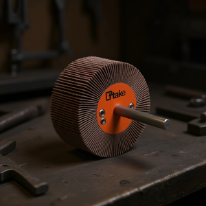 Roue à lamelles abrasives Ttake 25x3 mm, tige de 6 mm, grain 240 pour le meulage des métaux - Product Image 3