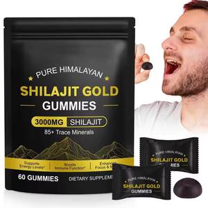 Glod Shilajit sakızlı 3000g saf himalaya diyet takviyesi ile Fulvic destek için enerji spor odak ve ruh hali bağışıklık gücü - Product Image 2