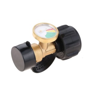 Indicateur de niveau de réservoir de <span class=keywords><strong>propane</strong></span>, détecteur de fuite, manomètre de pression de gaz universel pour camping-car, bouteille de gaz, barbecue au charbon de bois, chauffage - Product Image 2