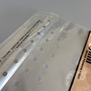 Sacs de protection personnalisés pour fruits et légumes frais avec poignée et fermeture éclair - Product Image 4