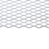Plafond suspendu en treillis métallique, plafond suspendu en métal déployé, plafond en acier déployé, dalles de plafond métalliques thermolaquées