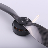 Série d'hélices multiaxe en fibre de carbone pleine T-Motor de 5-8-12-15-18-20-25-30 pouces pour modèle RC UAV, hélice haute résistance