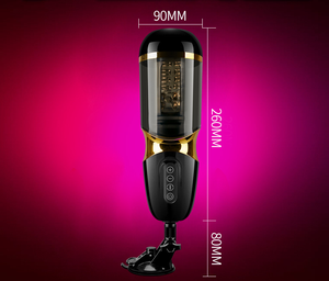 HM mainan seks otomatis penuh untuk pria, teleskop skala berputar 360 derajat cangkir pesawat suara asli Masturbator pria - Product Image 5