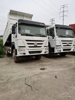 Camion Benne Howo Année 2023 à Prix Abordable, Camion Howo d'Occasion 371 375 376, Voiture Howo à Vendre
