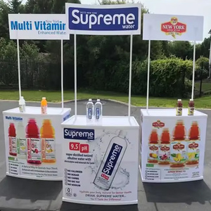 <span class=keywords><strong>Table</strong></span> publicitaire pliable légère en PP pour événements, expositions, centres commerciaux, supermarchés, comptoir de promotion - Product Image 1