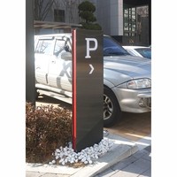 Signalétique OEM, signalétique extérieure éclairée en 3D, signalétique directionnelle extérieure à LED, enseignes, grand pylône en aluminium pour hôtel, centre commercial