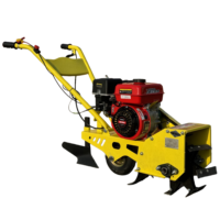 Mini Motocultor para Agricultura, Cultivador Económico con Implementos de Siembra, Motor como Componente Principal