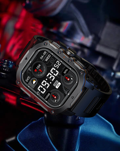 Nouvelle montre connectée avec écran AMOLED HD 1,91 pouces, surveillance de la fréquence cardiaque, de la santé, de la pression artérielle, de l'oxygène, du sommeil, appels vocaux haute définition - Product Image 3