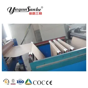 Máquina de producción de almohadillas de enfriamiento de papel de celulosa, línea de producción de almohadillas de enfriamiento con alta productividad