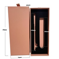 Boîtes personnalisées pour kit de gloss et crayon à lèvres rose, noir, marron – Emballage vide pour maquillage à marque privée, coffret cadeau combo lèvres