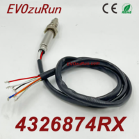Sonde de capteur NOx 4326874 4326874RX 5WK96741B pour Cummins ISX 11.9L 15.0L 12V Remplacement de sortie 2872946 2872946RX