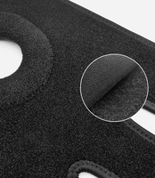 Aofit Personnaliser Réglable Ouvert Patella EVA Coussinets Genouillère Sport Néoprène Genouillère pour Femmes Hommes