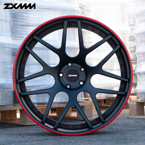 Tùy chỉnh hợp kim giả mạo bánh xe vành vàng 2-Pieces 17 18 19 20 21 22 24 26 28 inch sâu món ăn rèn lõm bánh xe - Product Image 4