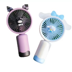 The 2025 New Mini Portable Cartoon Design, <b>Battery</b>-rechargeable, USB <b>5v</b> Electric Air-cooled Fan, Single-use - Product Image 2
