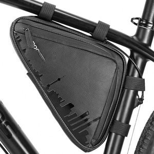 Échantillon gratuit : Sacoche triangulaire pour cadre de vélo, sacoche de rangement pour vélo, pochette avant pour tube supérieur, sacoche de selle - Product Image 6