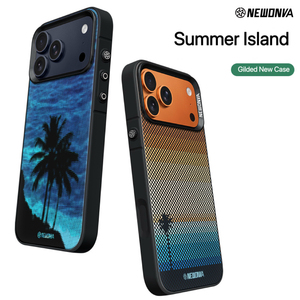 Funda Rígida de Alta Calidad Summer Island Gilded para iPhone 16 17 Pro Max, Compatible con Personalización OEM ODM, Funda Protectora Completa para Teléfono - Product Image 2