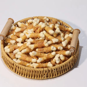 רצועות בשר לכלבים בטוחות לחיות מחמד - 250 גרם/400 גרם בטעם עוף ובקר טבעי ללא תוספים מלאכותיים ODM סיטונאי - Product Image 1